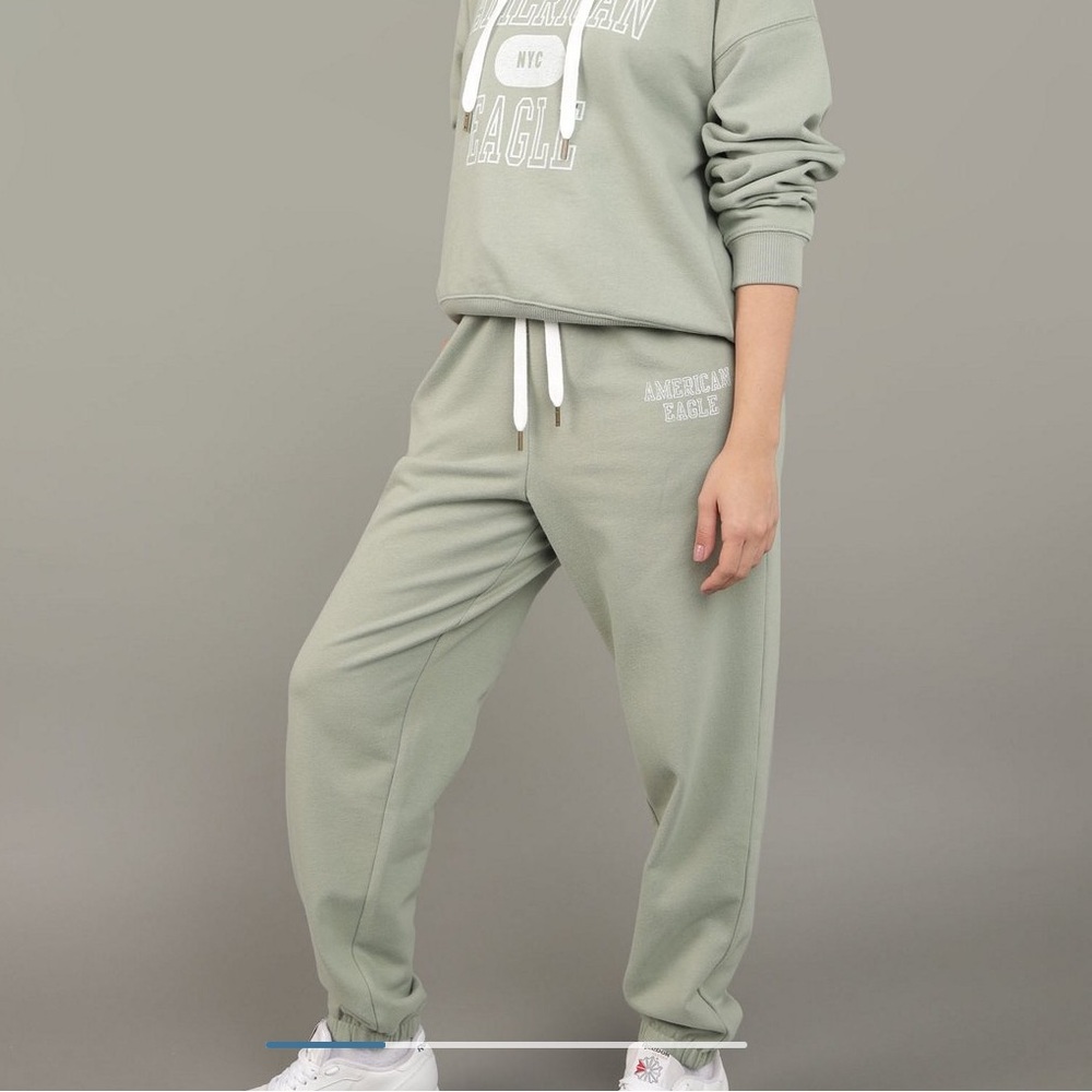 AE Fleece graphic baggy jogger
